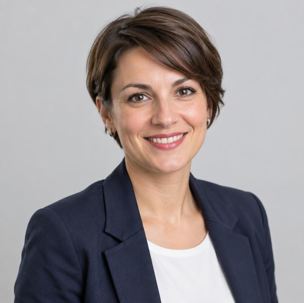 Portrait of a Slovenian woman instructor smiling